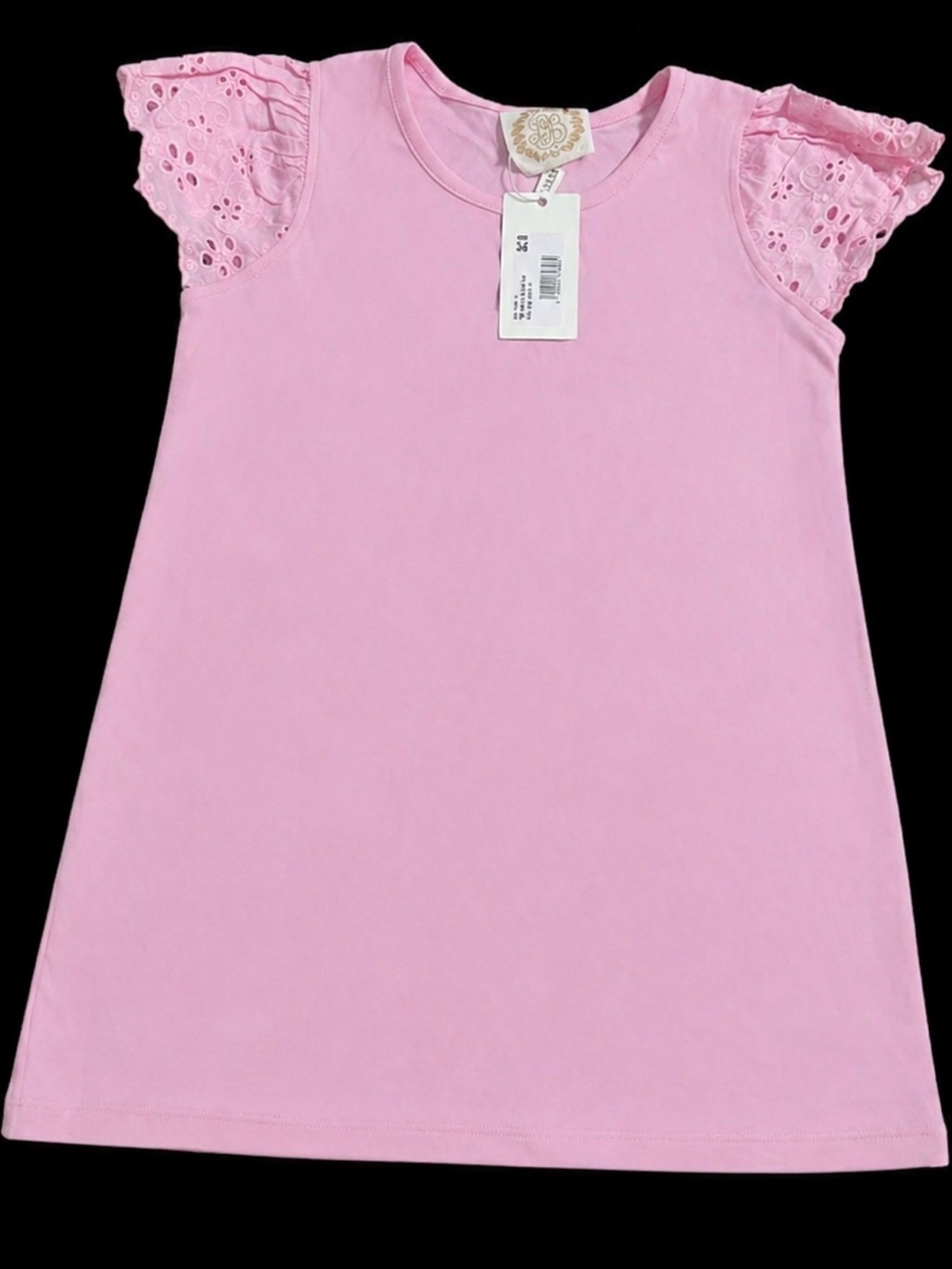 Beaufort Bonnet Ellen’s Eyelet Top Size 10 Pier Party Pink NWT